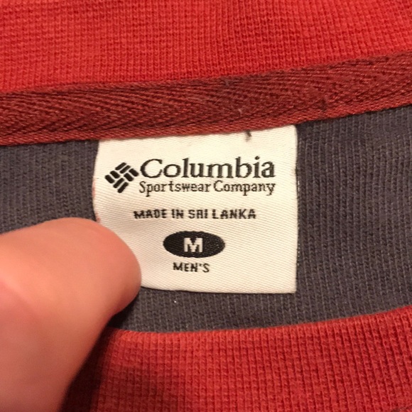 Columbia - Long Sleeve Red Crewneck - Picture 4 of 4